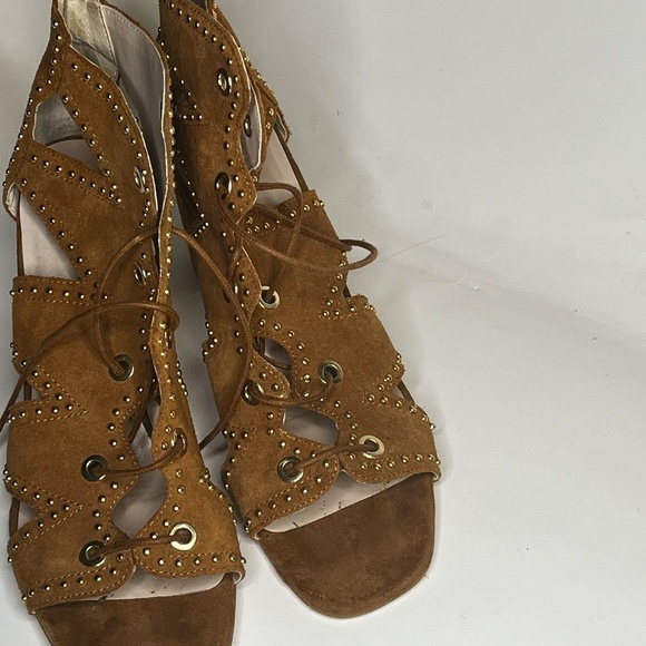 ZARA COWBOY STYLE SANDAL  WITH HEEL - Picture 3 of 3